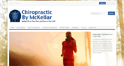 Desktop Screenshot of chiromckellar.com
