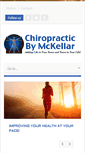 Mobile Screenshot of chiromckellar.com